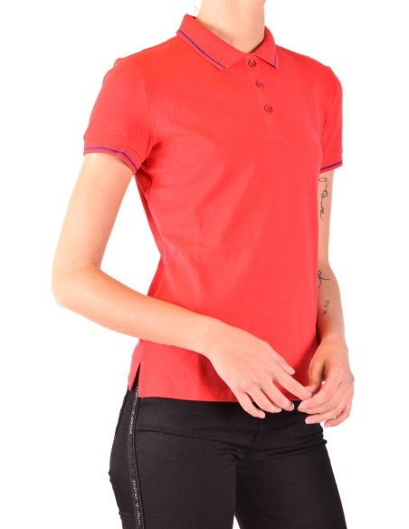 Polo rouge Emporio Armani femme