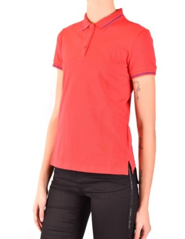 Polo rouge Emporio Armani femme