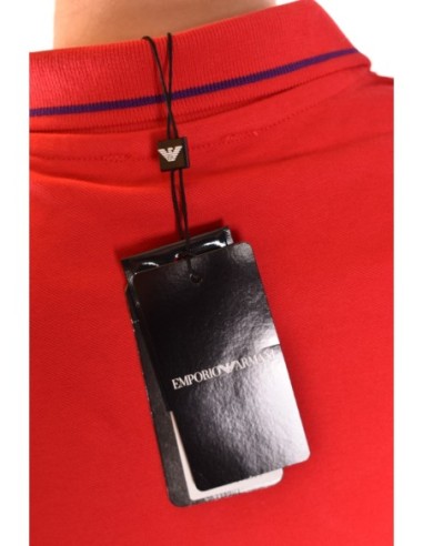 Polo rouge Emporio Armani femme