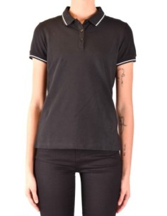Polo noir Emporio Armani femme