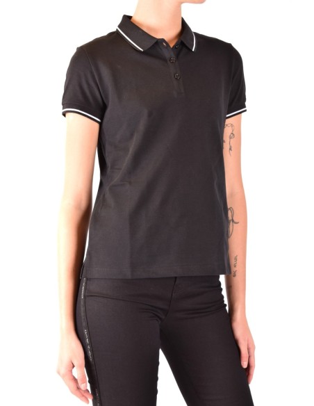 Polo noir Emporio Armani femme