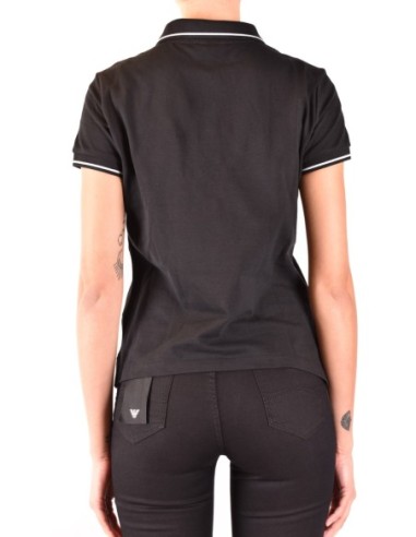 Polo noir Emporio Armani femme