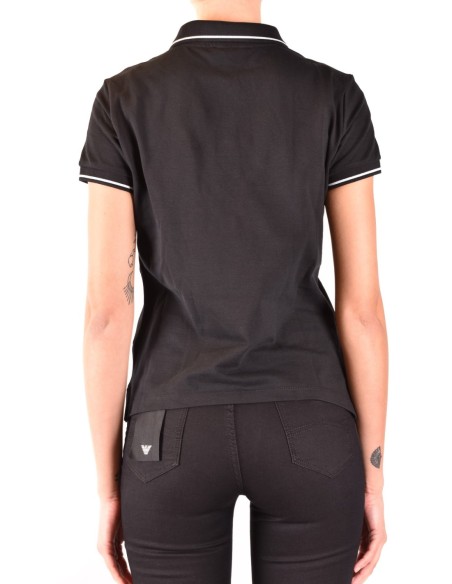 Polo noir Emporio Armani femme