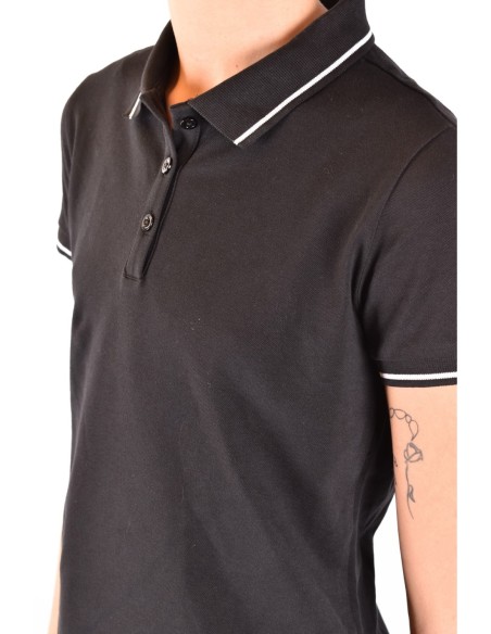 Polo noir Emporio Armani femme