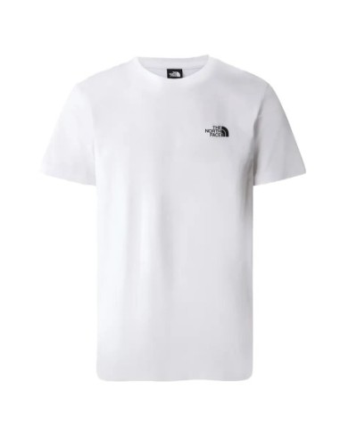 T-shirt blanc logo The North Face homme
