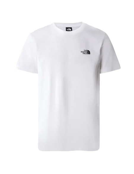 T-shirt blanc logo The North Face homme