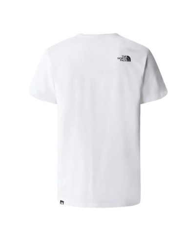 T-shirt blanc logo The North Face homme