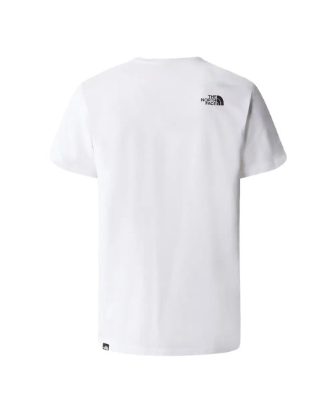 T-shirt blanc logo The North Face homme