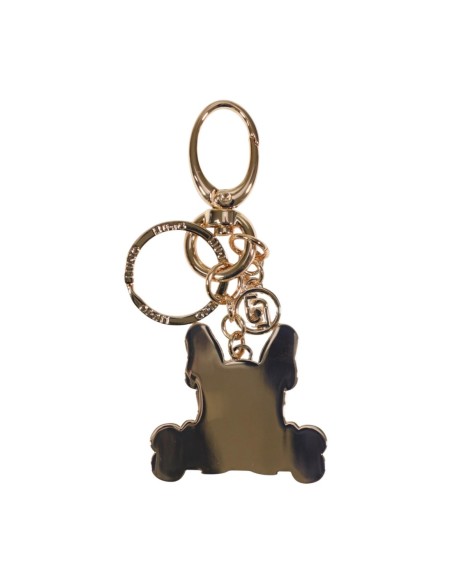 Porte-clés Liu Jo doré motif original