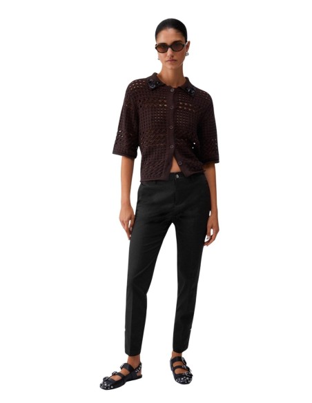 Pantalon noir Liu Jo femme