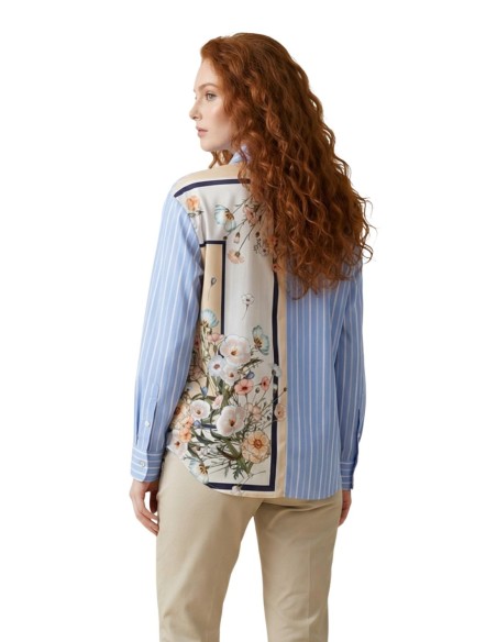 Chemise bleu azur Liu Jo femme