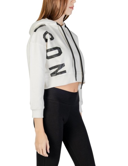 Sweat blanc Icon femme