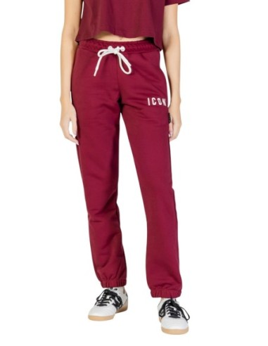 Pantalon bordeaux Icon femme