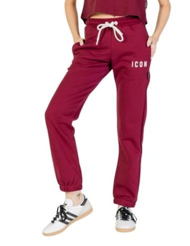 Pantalon bordeaux Icon femme