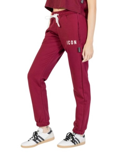 Pantalon bordeaux Icon femme