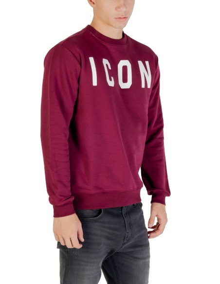 Sweat bordeaux Icon homme