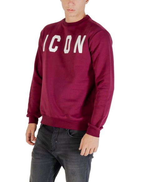 Sweat bordeaux Icon homme