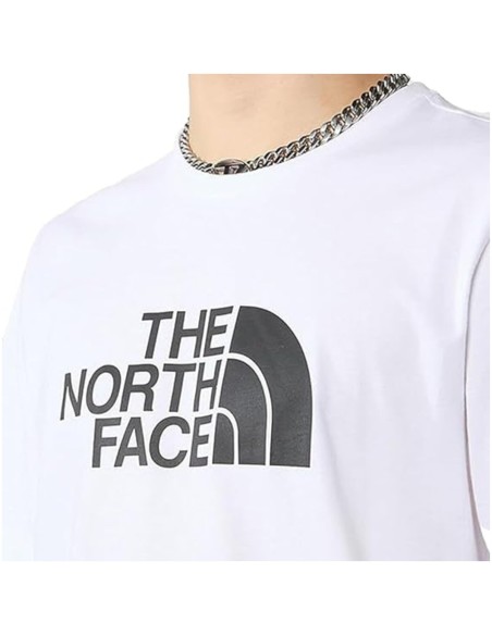 T-shirt blanc coton The North Face homme