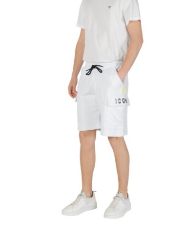 Bermuda blanc Icon homme