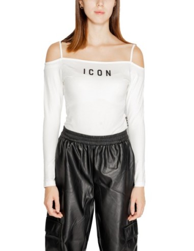 Top blanc Icon femme