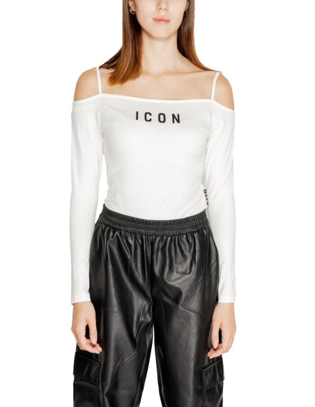 Top blanc Icon femme