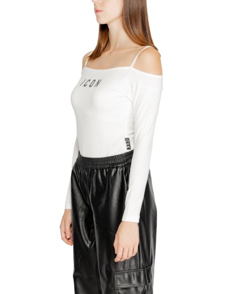 Top blanc Icon femme