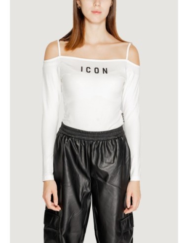 Top blanc Icon femme