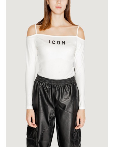 Top blanc Icon femme