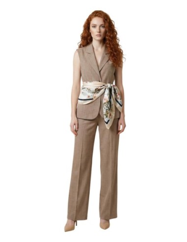 Pantalon beige Liu Jo femme