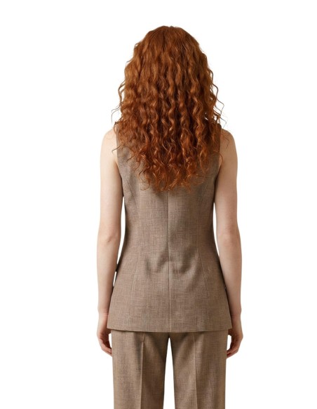 Gilet beige Liu Jo femme
