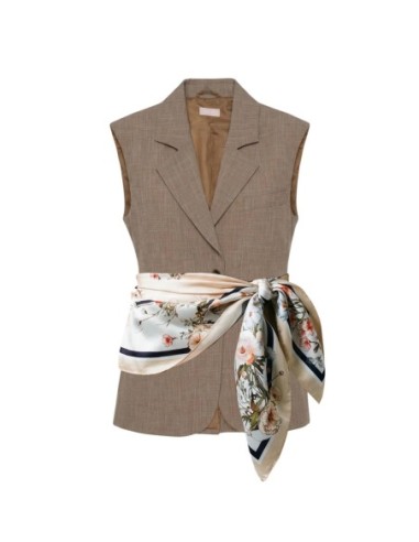 Gilet beige Liu Jo femme