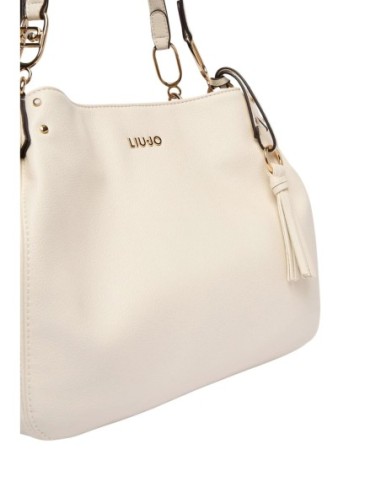 Sac beige élégant au format généreux | Liu Jo
