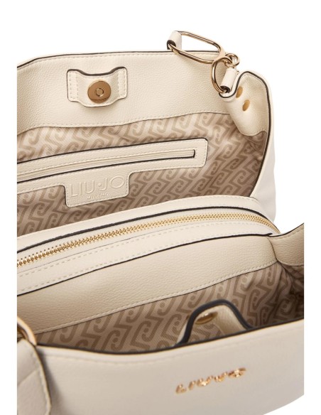 Sac beige élégant au format généreux | Liu Jo