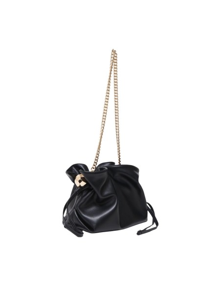 Sac noir compact avec porté bandoulière | Liu Jo