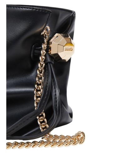 Sac noir compact avec porté bandoulière | Liu Jo