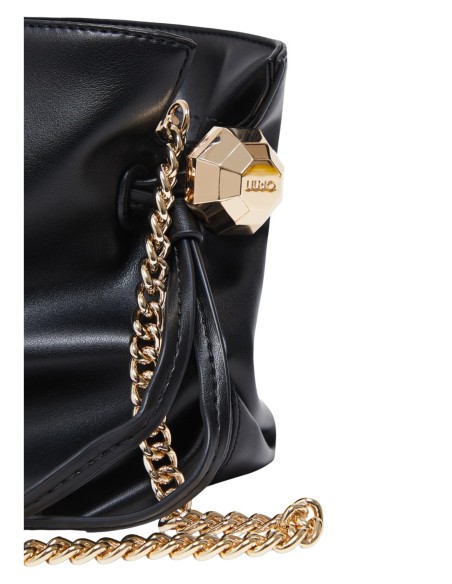 Sac noir compact avec porté bandoulière | Liu Jo