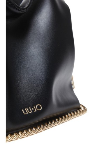 Sac noir compact avec porté bandoulière | Liu Jo