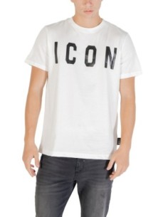 T-shirt blanc Icon homme