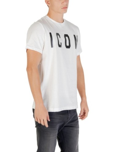 T-shirt blanc Icon homme