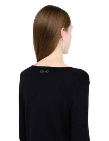 Pull noir Liu Jo femme