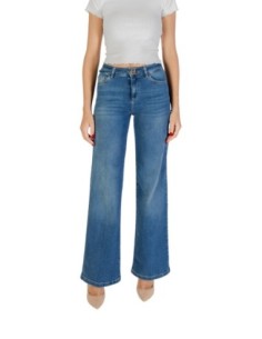 Jeans bleu à lanières Liu Jo femme