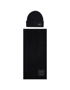 Écharpe noire longue chaude | Liu Jo