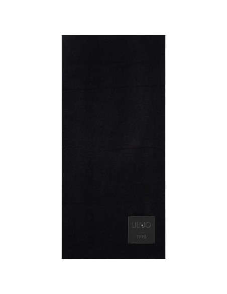 Écharpe noire longue chaude | Liu Jo