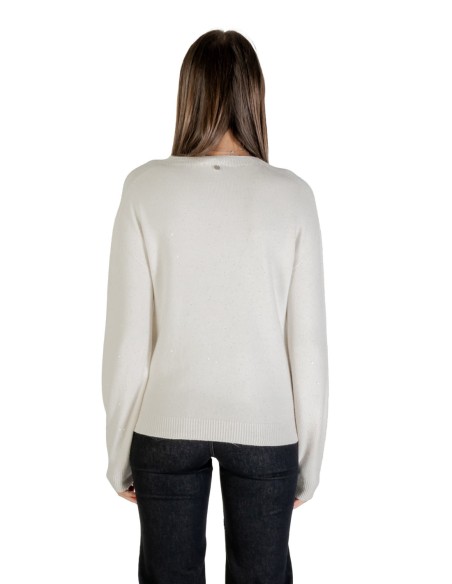 Pull blanc maille douce | Liu Jo