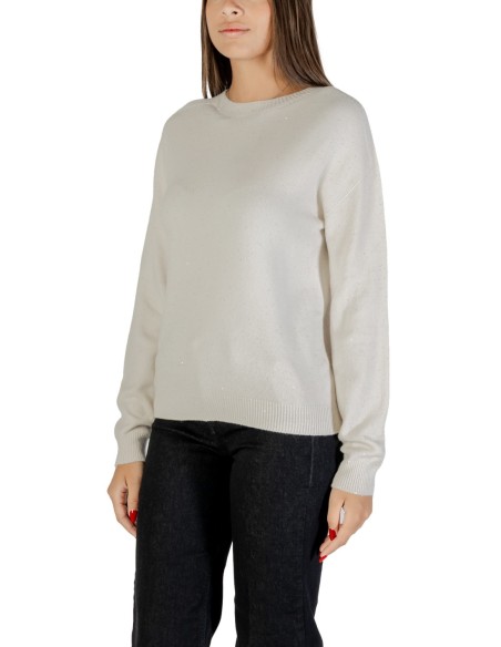 Pull blanc maille douce | Liu Jo