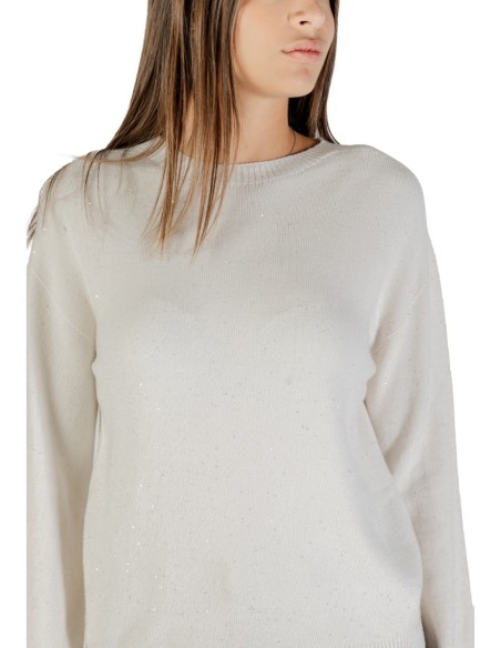 Pull blanc maille douce | Liu Jo