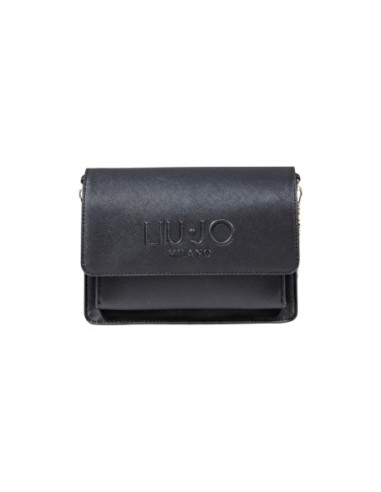 Sac noir bandoulière pression | Liu Jo
