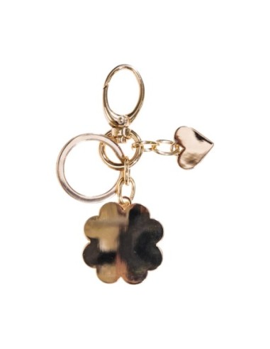 Porte-clés doré Liu Jo femme