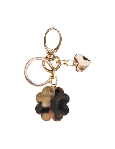Porte-clés doré Liu Jo femme