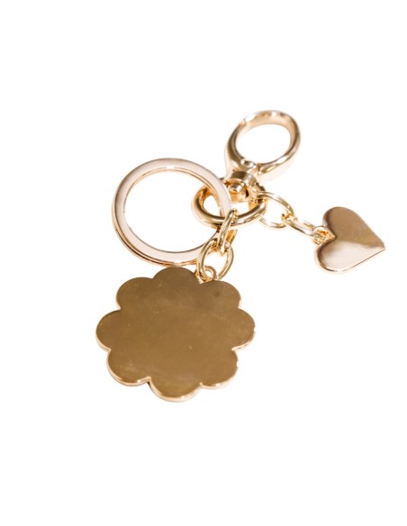 Porte-clés doré Liu Jo femme